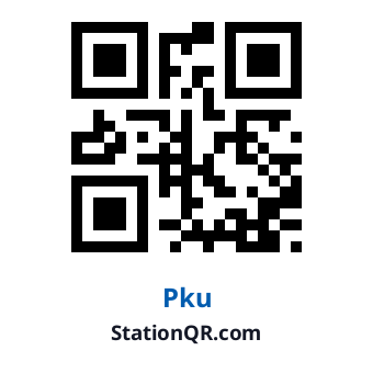 Pku station QR code - StationQR.com